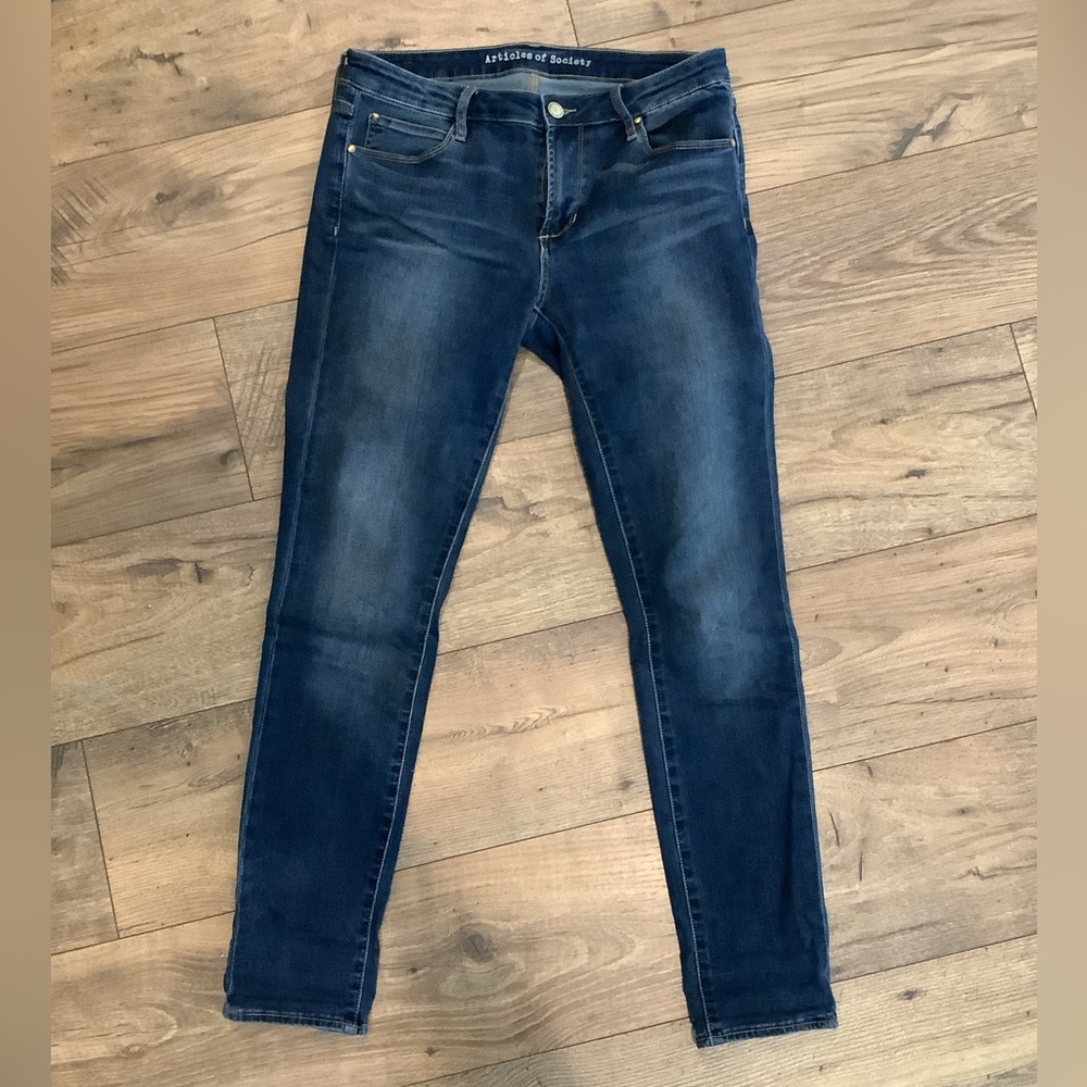 Articles Of Society Dark Blue Skinny Jeans